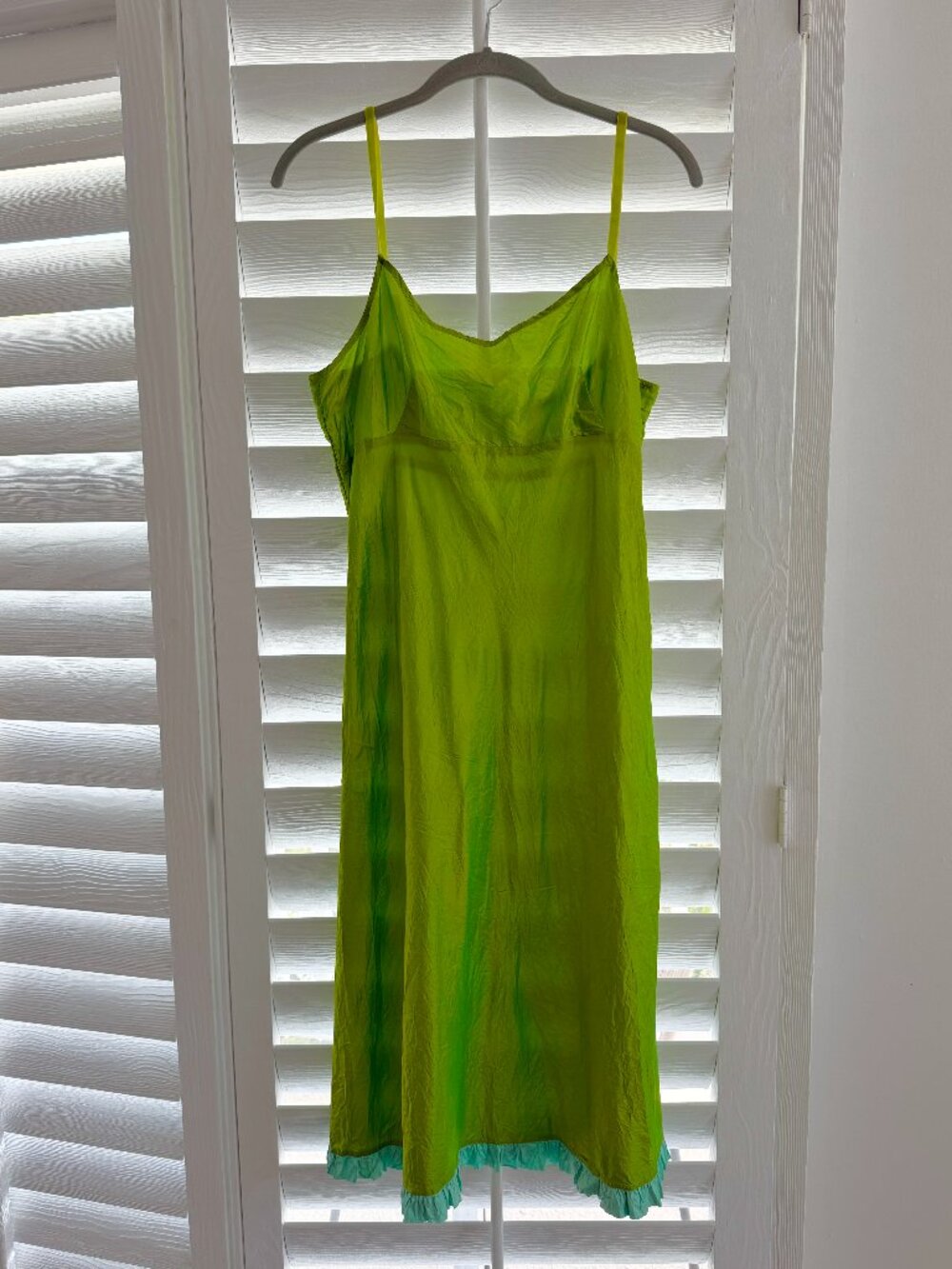 DOSA SLIP 100% SILK DRESS